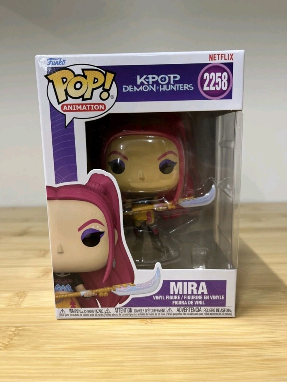 New Funko Pop! Animation Mira (K-POP Demon Hunters)  #2258